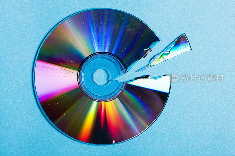破碎CD / DVD